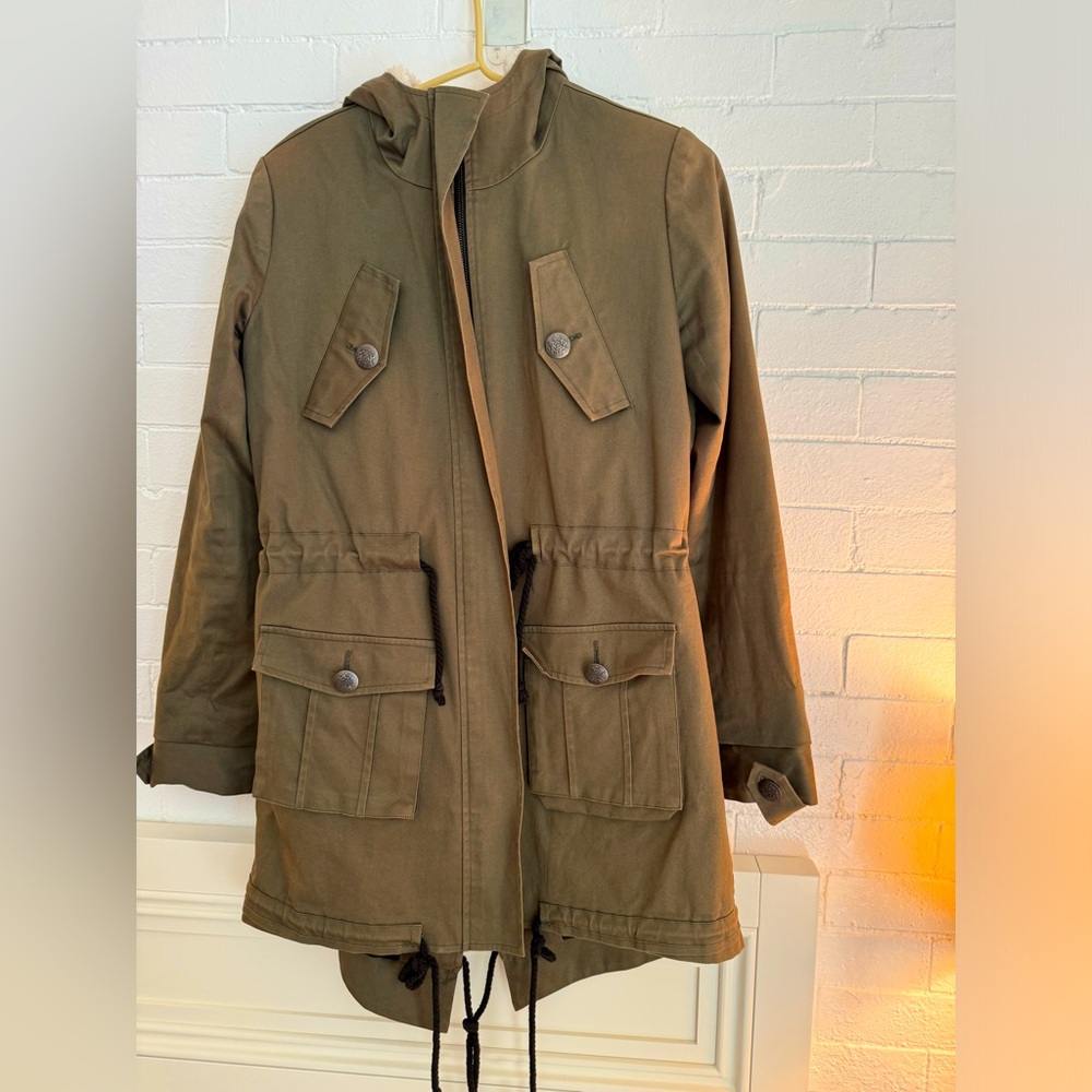 Pence military style jacket size:0